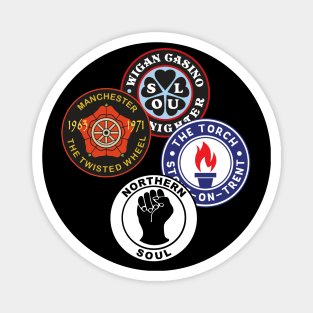 Northern soul badges Magnet